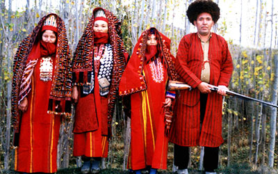 لباس محلی ترکمنها